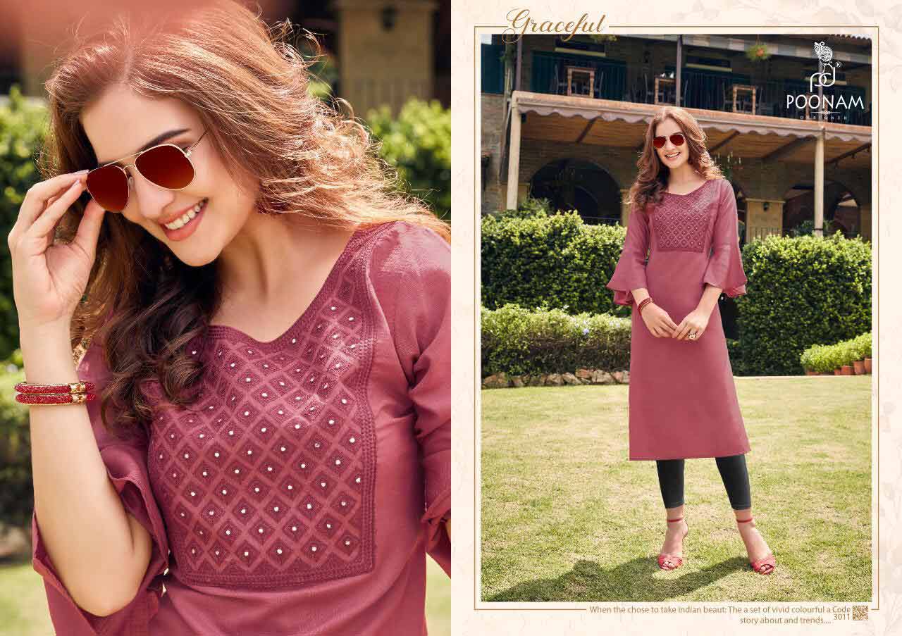 Poonam Designer Asiana Vol-3 Kurti Sets Poonam Designer Asiana Vol-3 Kurti Sets